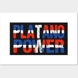 Platano Power Dominican Republic Flag Posters and Art